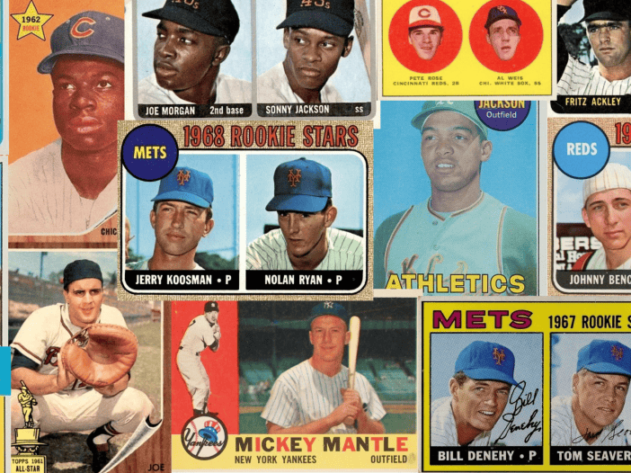 Collection of popular 1960s baseball cards