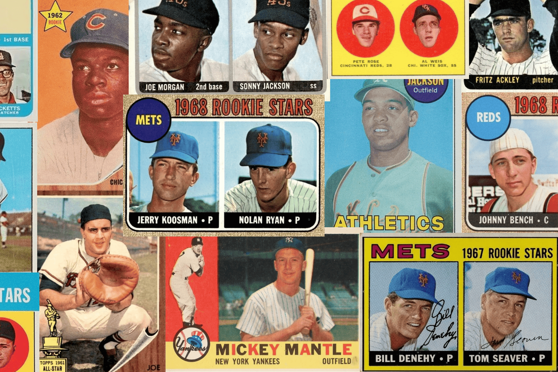 Top 10 Baseball Cards of the 1960s