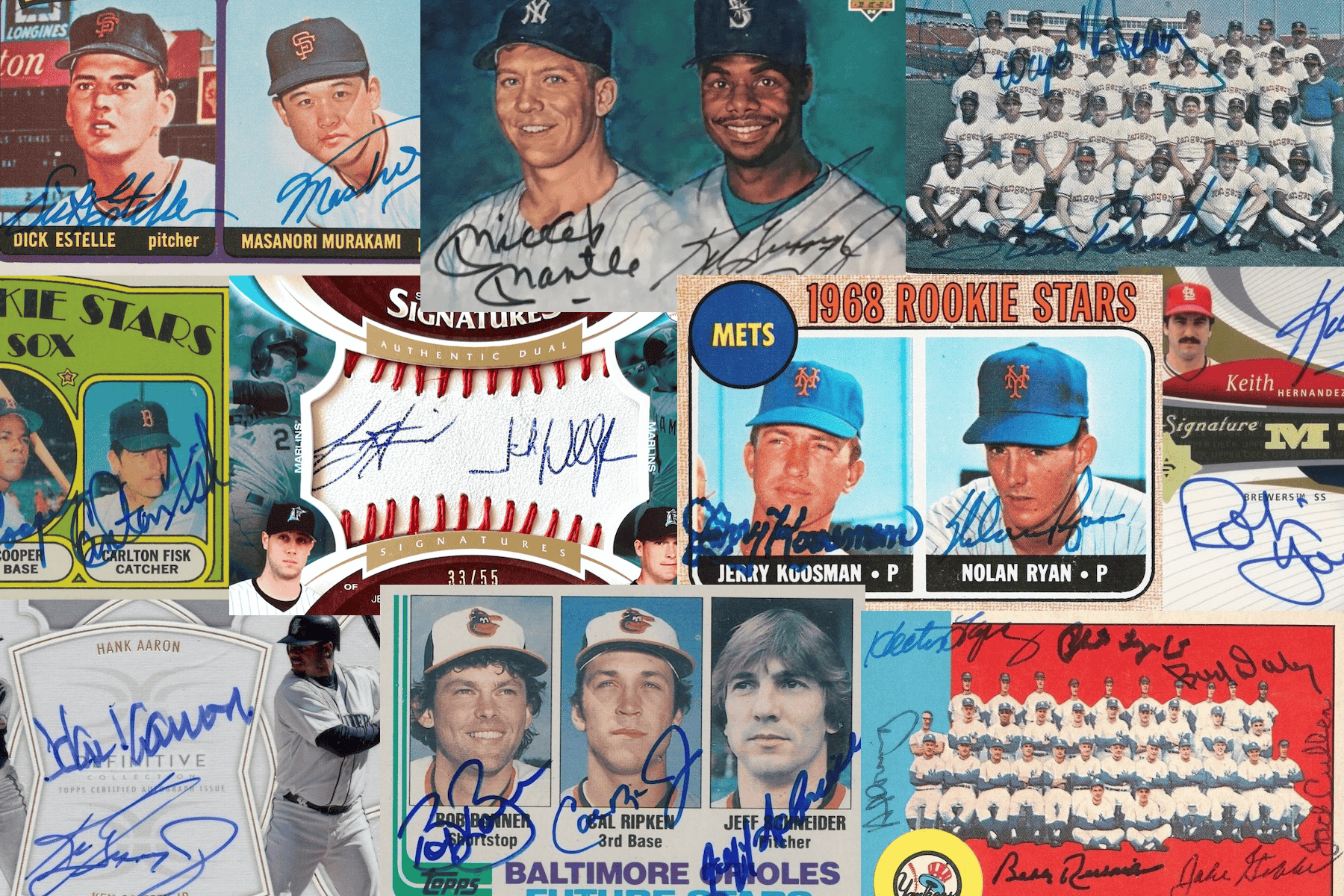 Multi-Signed Baseball Cards: Collecting Team and Dual Autographs