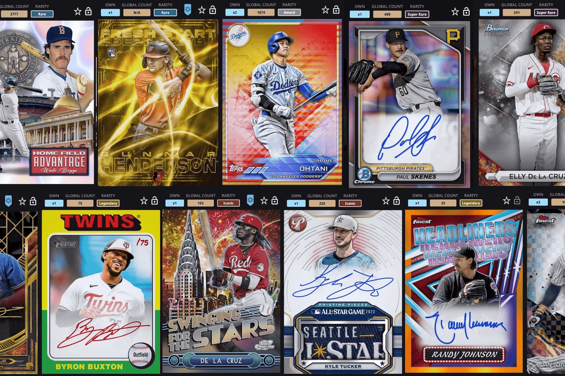 What Are Digital Baseball Cards?