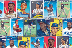 Collection of Project 2020 and Project 70 baseball cards by Naturel