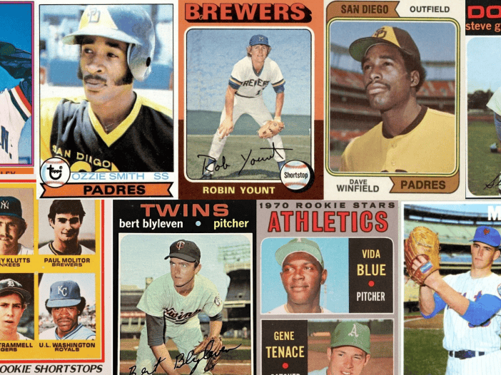 Collection of 1970s baseball cards