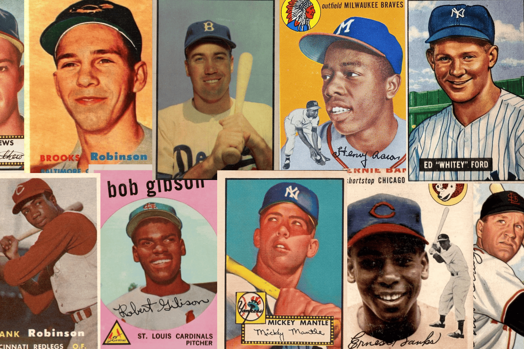 Top 10 Baseball Cards of the 1950s